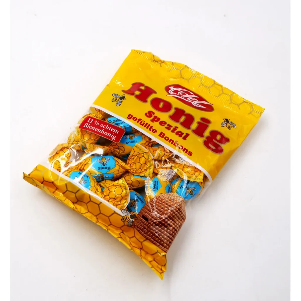 Cukierki miodowe z nadzieniem Edel 90 g