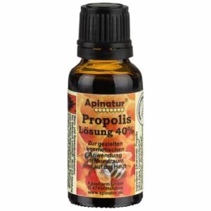 Buteleczka roztworu propolisu 40% ApiNatur 20 ml